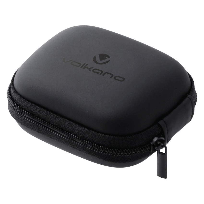 Volkano Pod Series Earphone Case - Black
