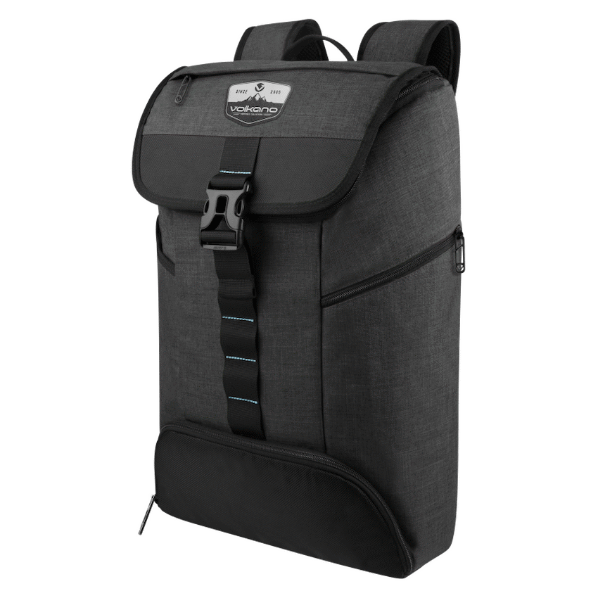 Volkano Madrid Laptop Satchel - Charcoal