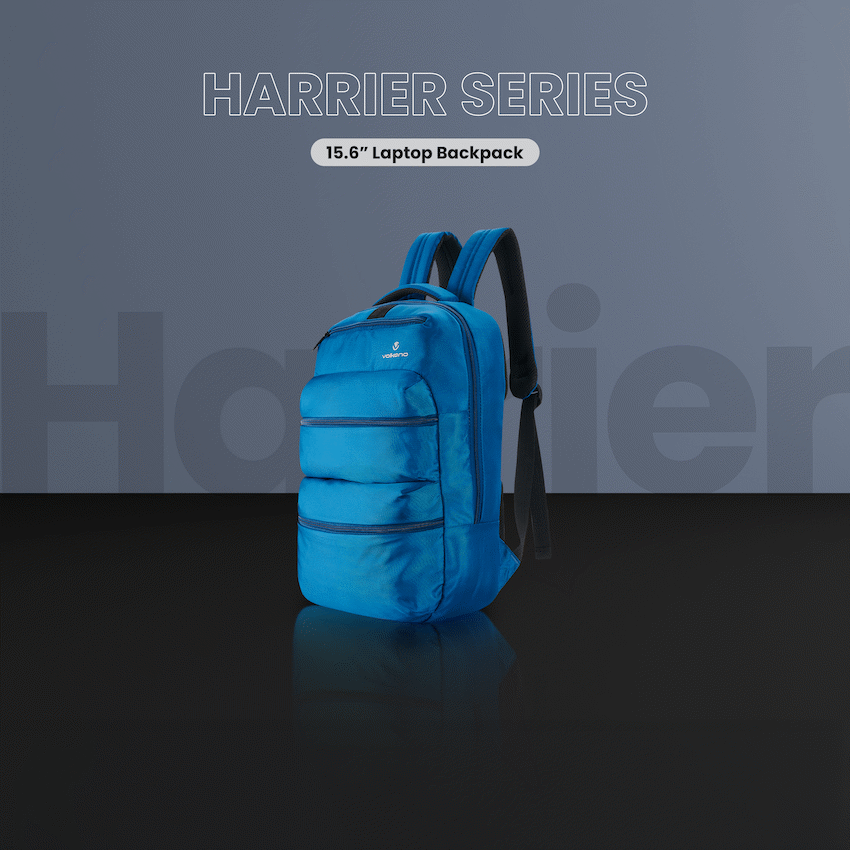 Volkano Harrier 15.6" Laptop Backpack Blue - Image 3