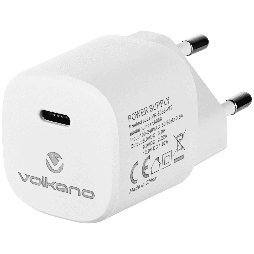 Volkano Dyna Ultra Compact PD 20w Fast Wall Charger