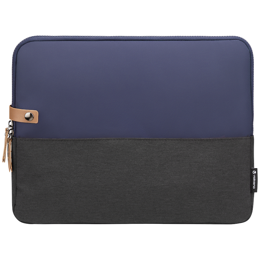 Volkano Graco 15.6" Laptop Sleeve Navy Grey