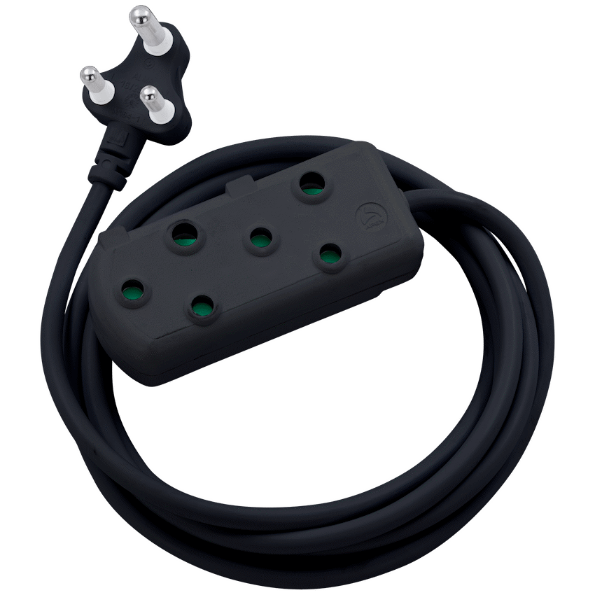 SWITCHED Light DUTY Side by Side (SBS) EXTENSION LEADS 10M