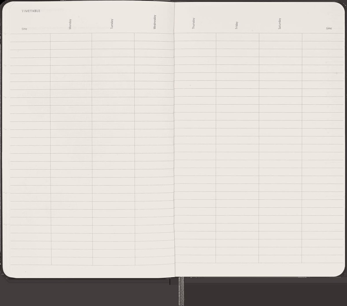 Moleskine Undated 12 Month Weekly Planner - Hard Cover