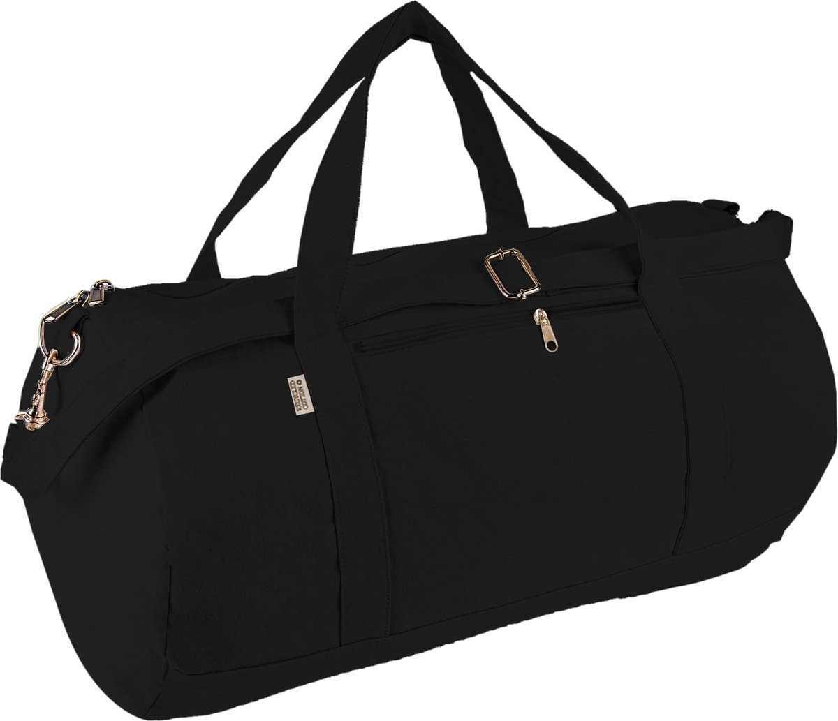 PUEBLA - GRS-certified Recycled Cotton Duffel / Gym Bag