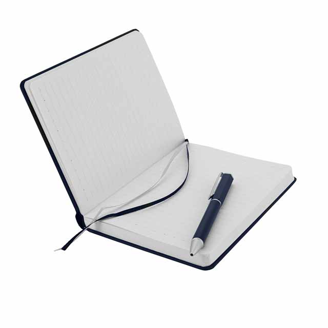 TOMAR - SANTHOME Set Of PU Thermo Notebook And Pen