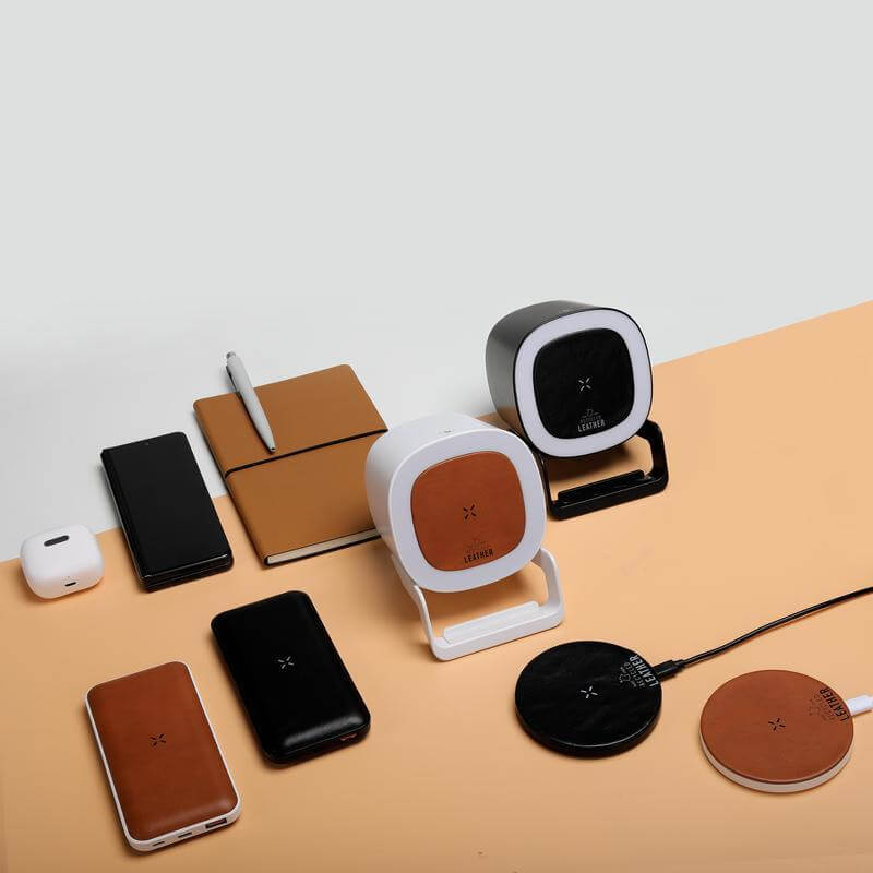 ANZIO - Recycled Leather 15W Wireless Charger