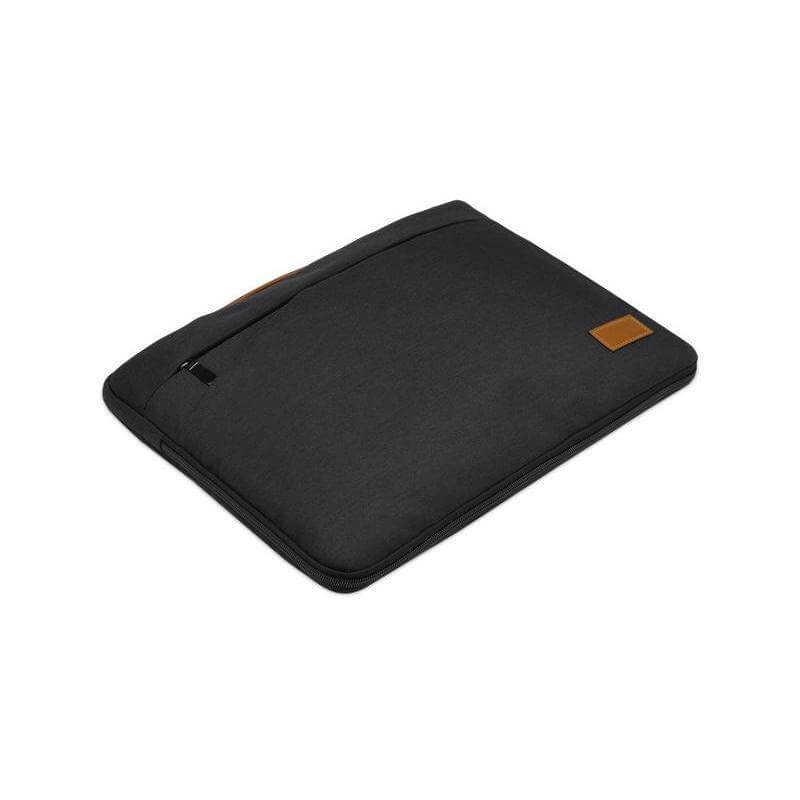 SALCEA - Santhome® 15" Laptop Sleeve - Black/Tan