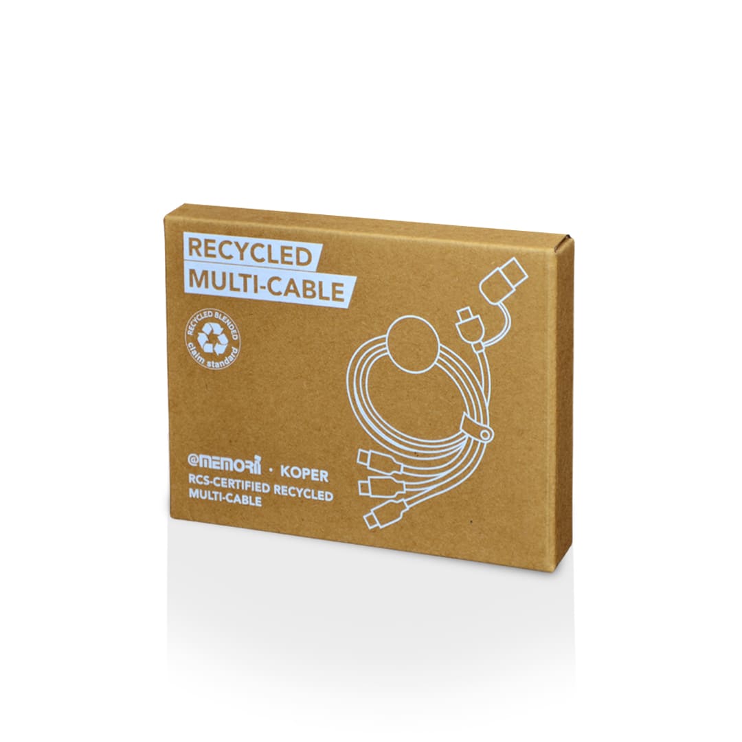 KOPER - @memorii Recycled 6-in-1 Charging Cable