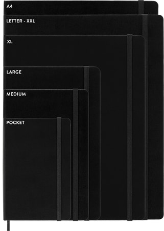 Moleskine Classic XL Ruled Soft Cover Notebook