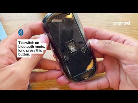 LOGIK - @memorii Transparent 3-mode Wireless Mouse