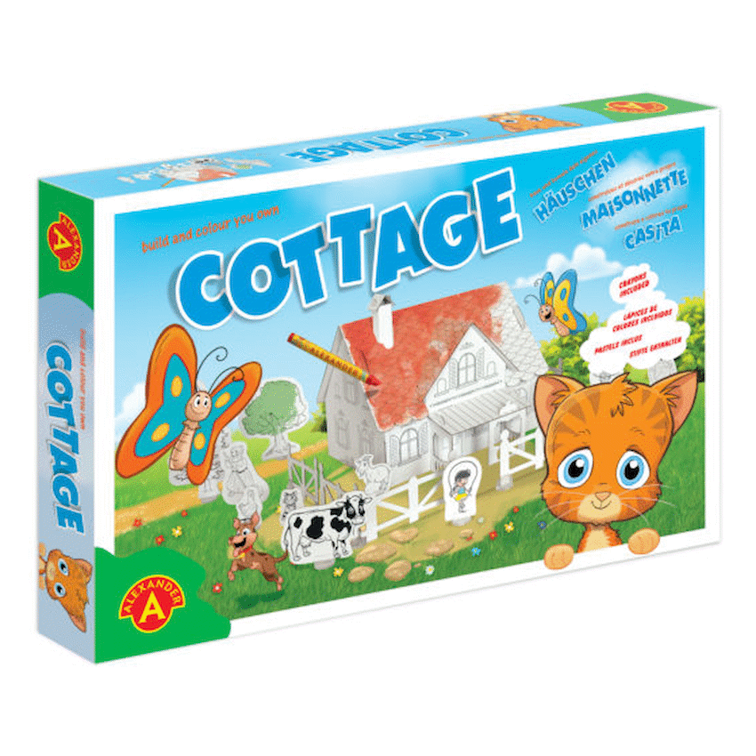 Build & colour - Cottage & The Cat