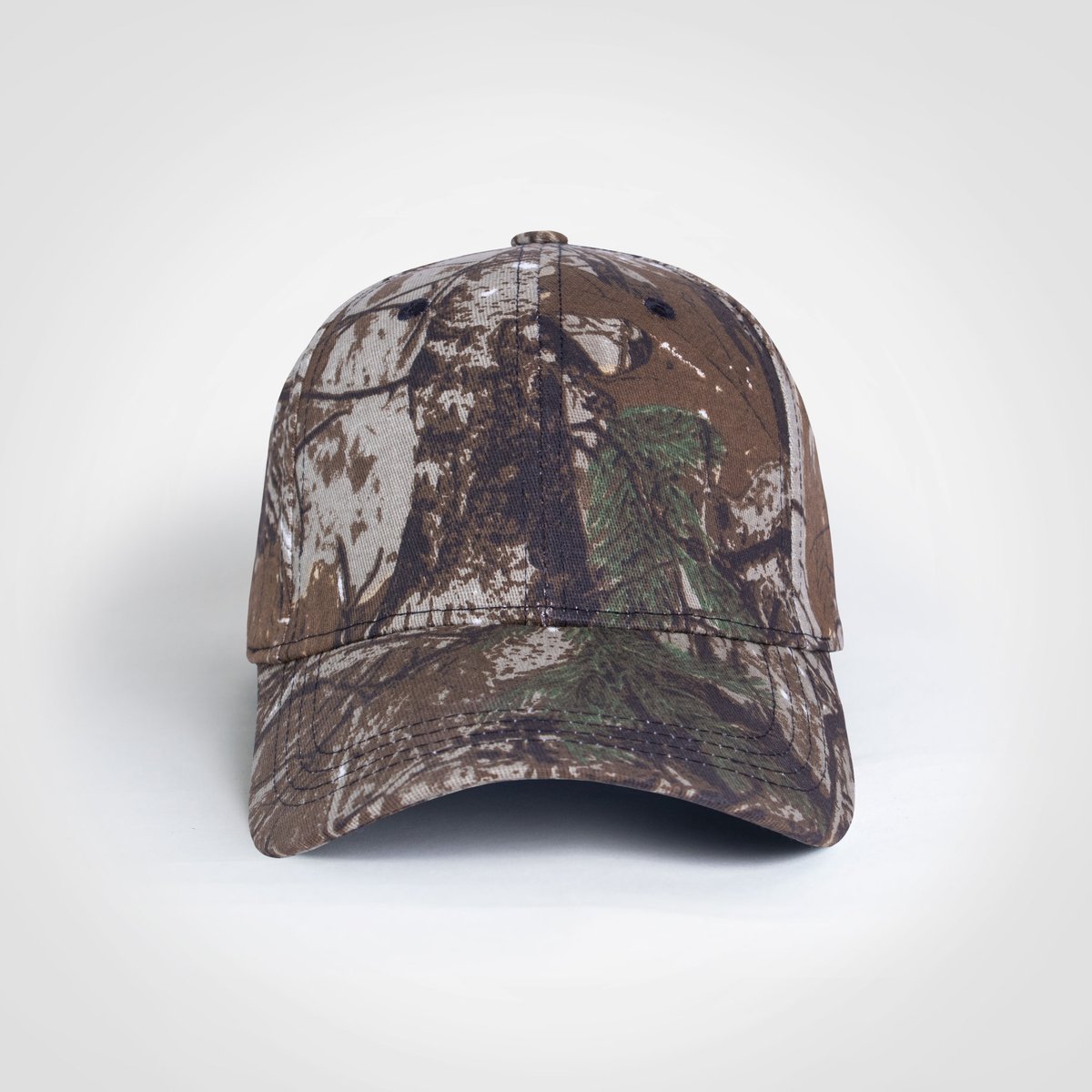 6 P Leaflock Camo Cap