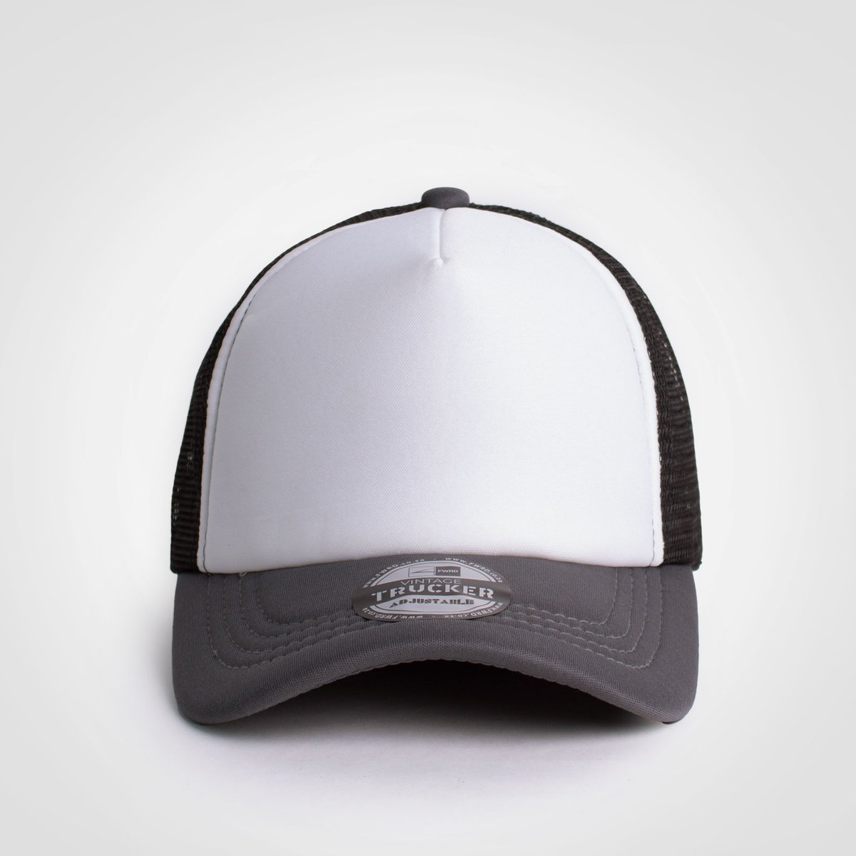 Vintage Trucker Three Tone Cap
