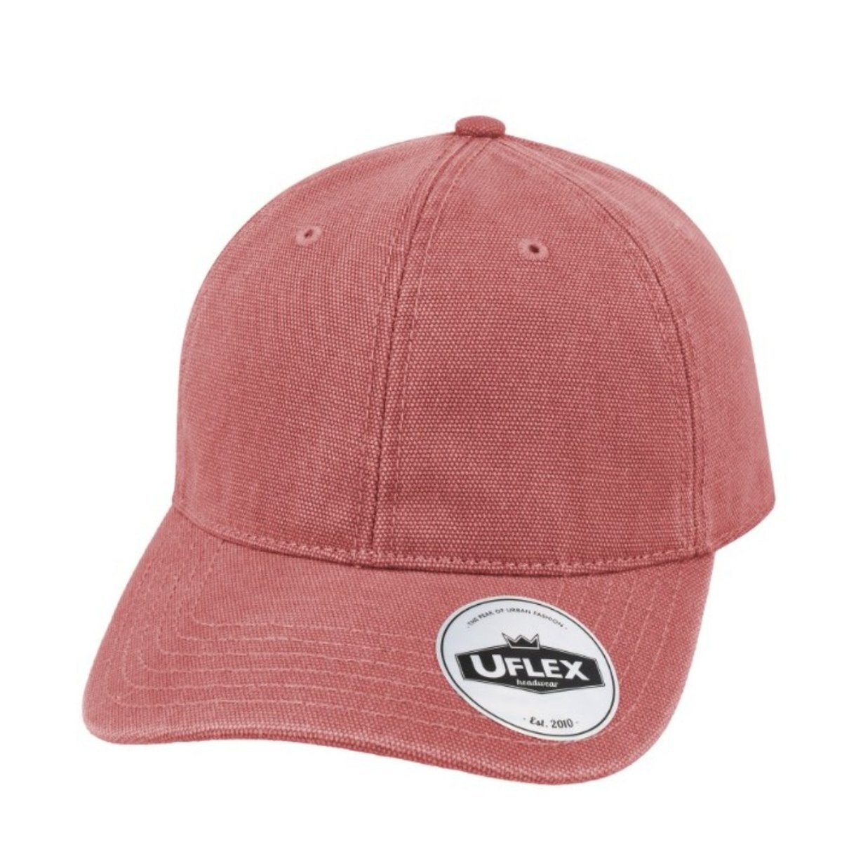 6P Washed Canvas Dad Cap - Light Pink - Image 18