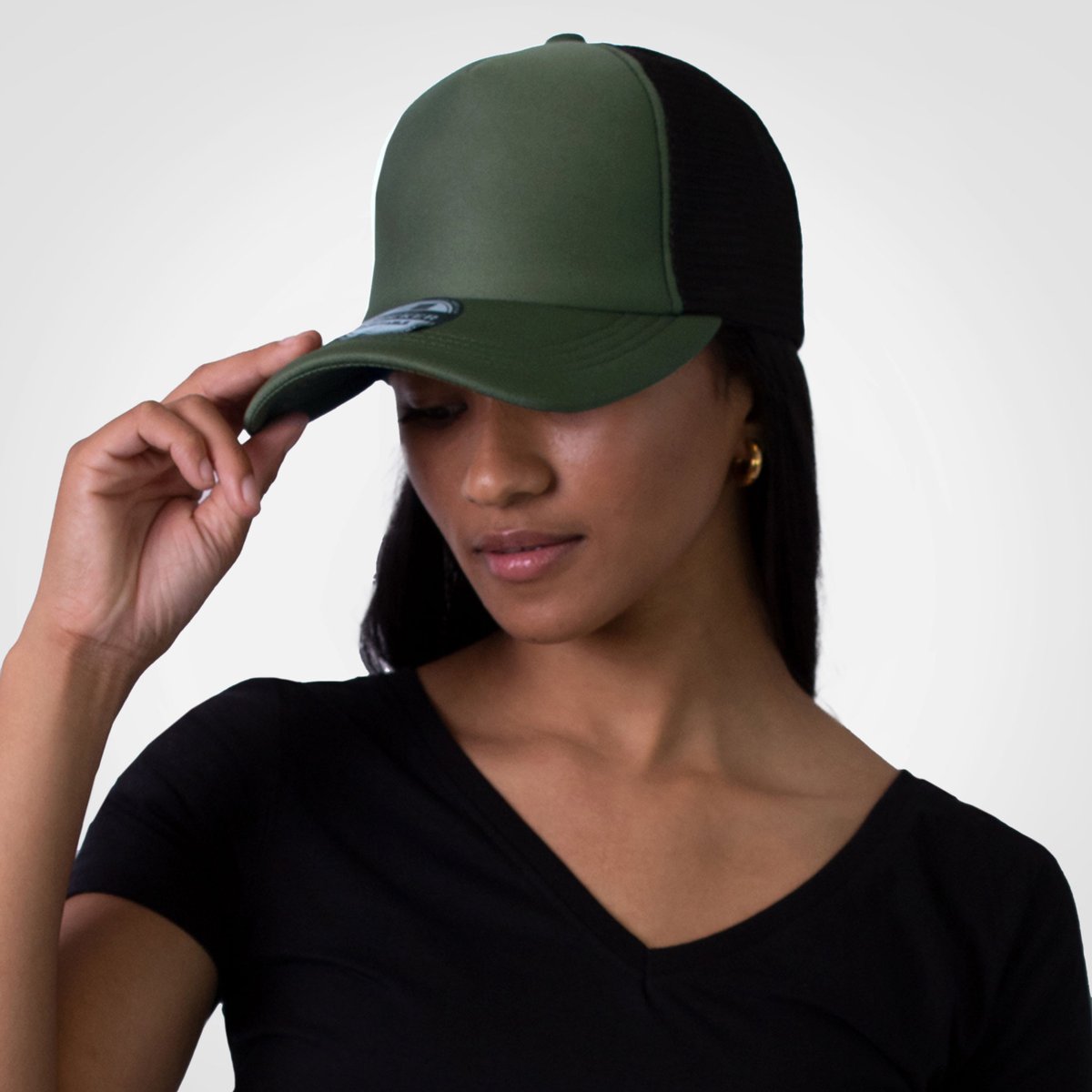 Vintage Trucker Two Tone Cap