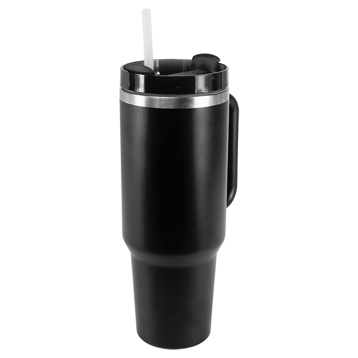 1.2L Double Walled Travel Mug with Straw