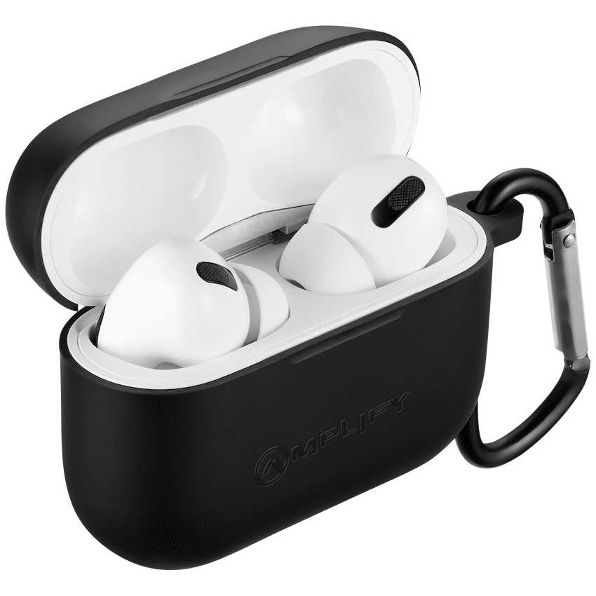 Amplify Note X Series TWS Earphones - White Case + Black Cover - Image 5