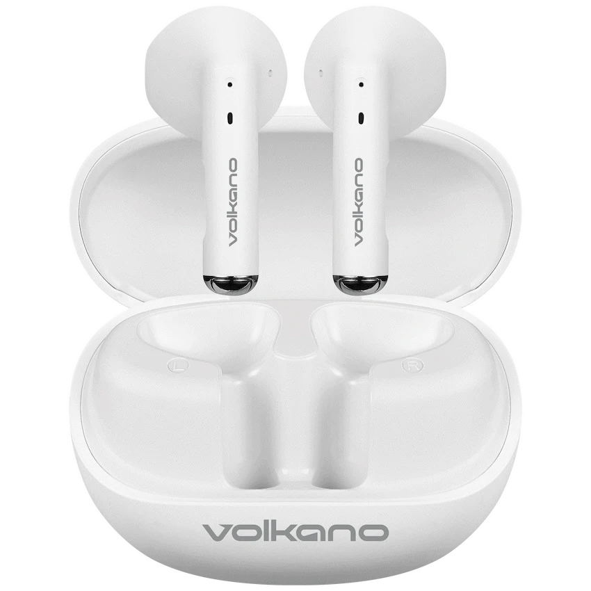 Volkano Buds X3 TWS Earphones with ENC    - White