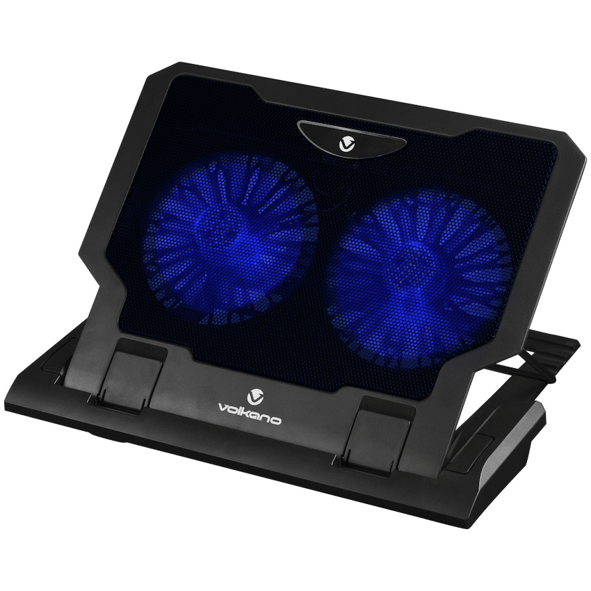Volkano Glacier Series Upright Notebook Cooling Stand with Dual Fans