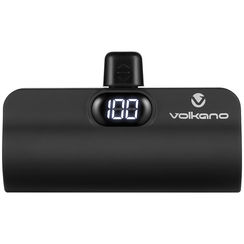 Volkano Relief Pro Power Bank - 5000mAh Type-C Direct Plug-In