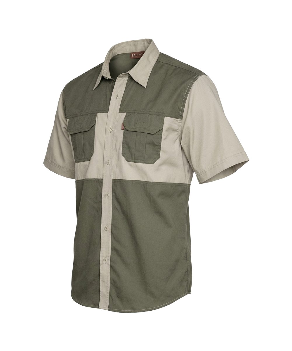 Delta Two Tone Bush Shirt - Image 4