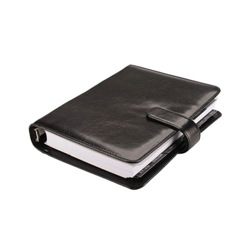 A5 Genuine Leather Organiser with Tab Closure