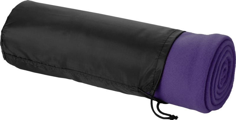 Huggy fleece plaid blanket with carry pouch 150x120 cm - Image 13