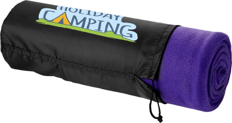 Huggy fleece plaid blanket with carry pouch 150x120 cm - Image 18