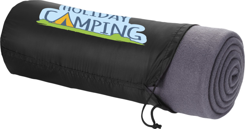 Huggy fleece plaid blanket with carry pouch 150x120 cm - Image 24