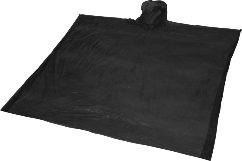 Ziva disposable rain poncho with storage pouch