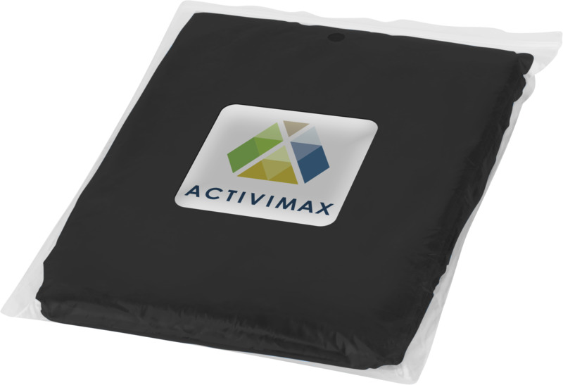 Ziva disposable rain poncho with storage pouch - Image 5