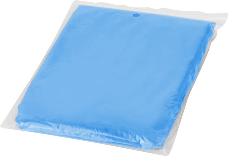 Ziva disposable rain poncho with storage pouch - Image 9