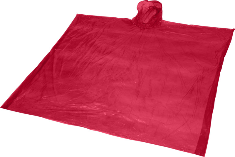 Ziva disposable rain poncho with storage pouch - Image 11