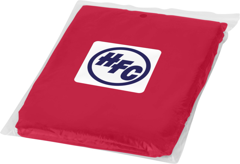Ziva disposable rain poncho with storage pouch - Image 15