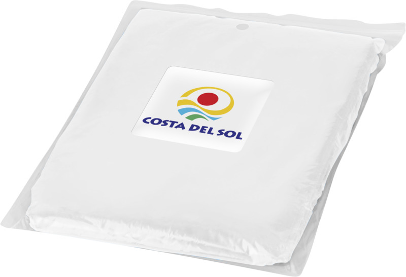 Ziva disposable rain poncho with storage pouch - Image 20