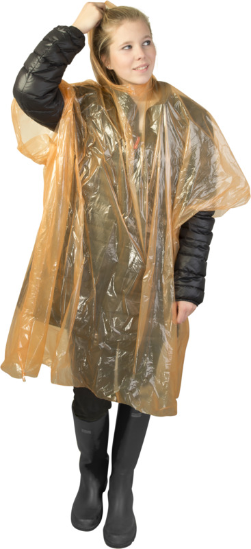 Ziva disposable rain poncho with storage pouch - Image 28