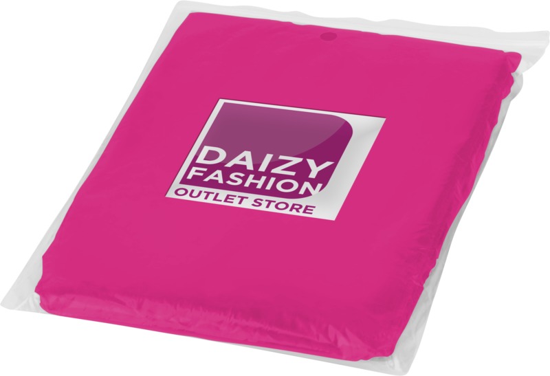 Ziva disposable rain poncho with storage pouch - Image 35