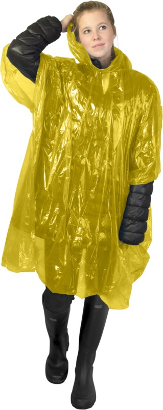 Ziva disposable rain poncho with storage pouch - Image 38
