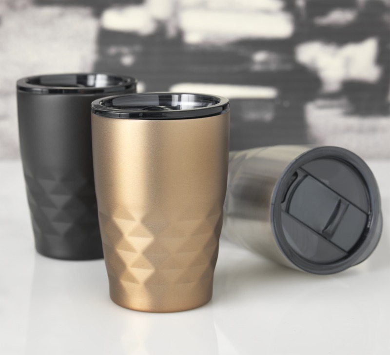 Geo 350 ml copper vacuum insulated tumbler - Image 4