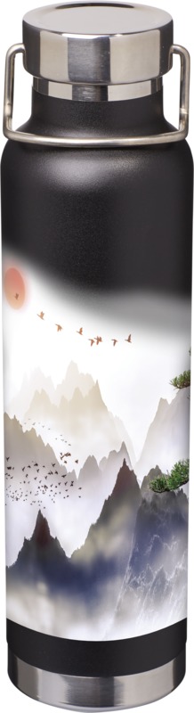 Thor 650 ml copper vacuum insulated sport bottle - Image 9