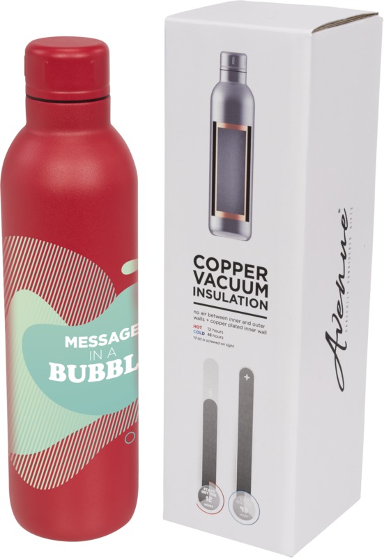 Odin 510 ml copper vacuum insulated water bottle - Image 48