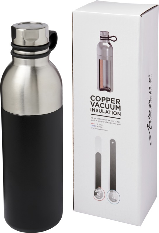 Koln 590 ml copper vacuum insulated sport bottle