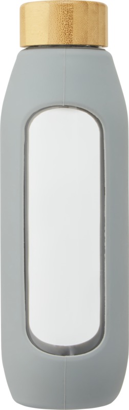 Tidan 600 ml borosilicate glass bottle with silicone grip - Image 15