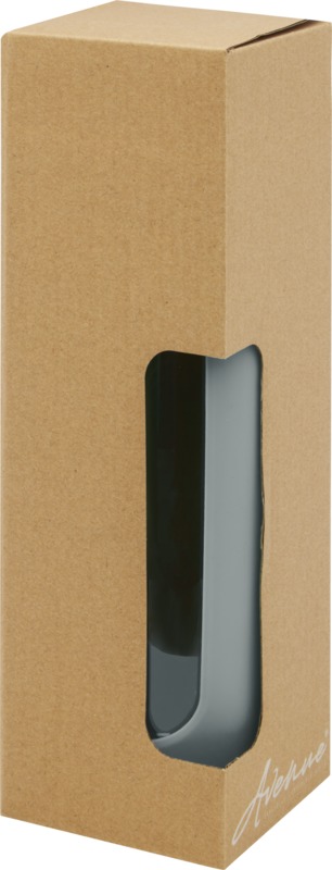 Tidan 600 ml borosilicate glass bottle with silicone grip - Image 19