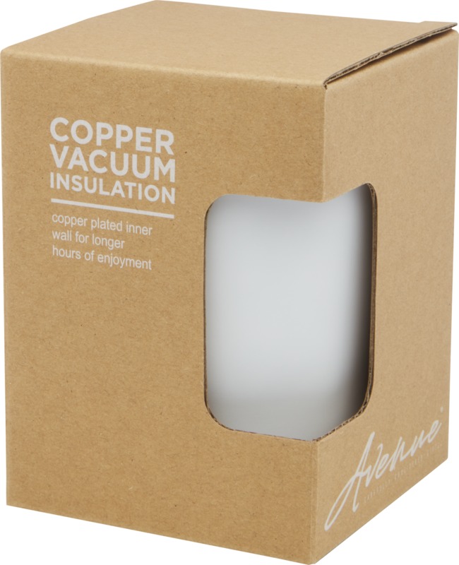 Lagan 330 ml copper vacuum insulated stainless steel tumbler with bamboo lid - Image 7