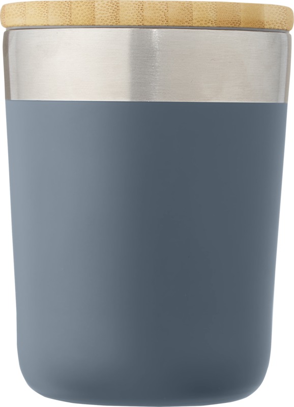 Lagan 330 ml copper vacuum insulated stainless steel tumbler with bamboo lid - Image 12