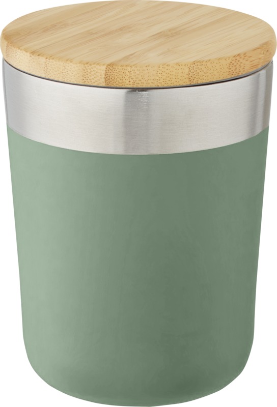 Lagan 330 ml copper vacuum insulated stainless steel tumbler with bamboo lid - Image 22