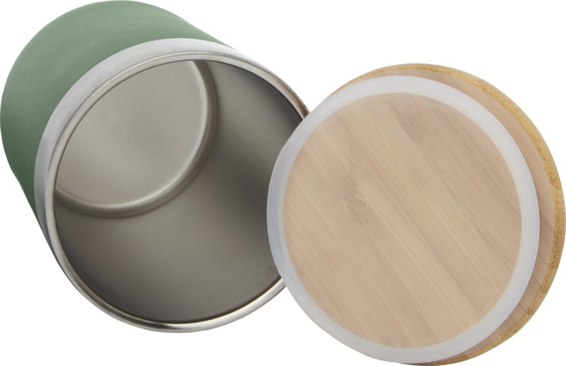 Lagan 330 ml copper vacuum insulated stainless steel tumbler with bamboo lid - Image 23