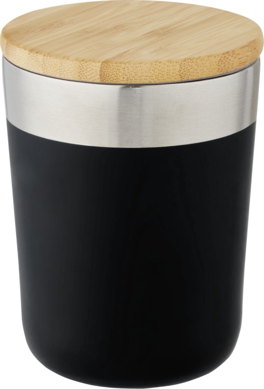 Lagan 330 ml copper vacuum insulated stainless steel tumbler with bamboo lid - Image 32