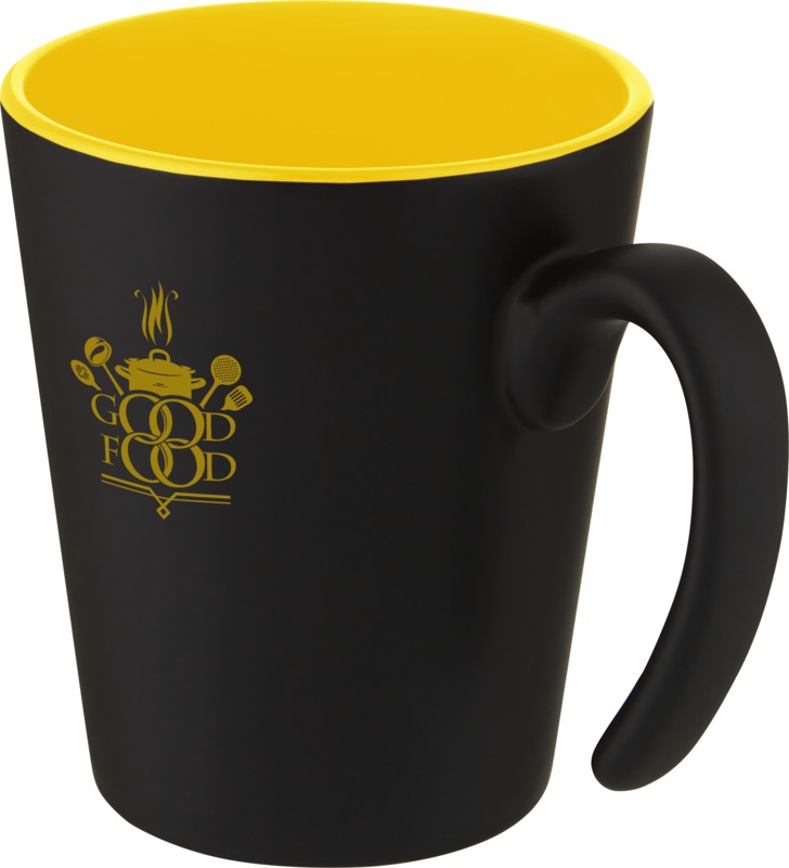 Oli 360 ml ceramic mug with handle - Image 10